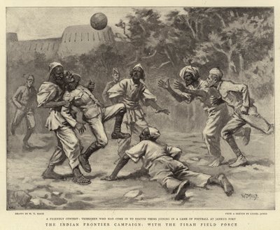 La campaña de la frontera india, con la Fuerza de Campo de Tirah de William T. Maud